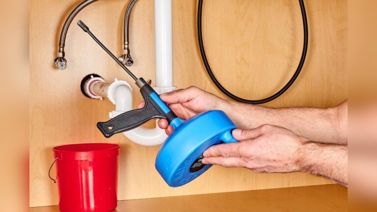 How to Use a Drain Snake Kitchen Sink
