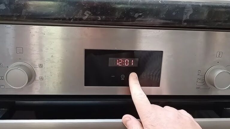 How to Set Clock on Bosch Oven